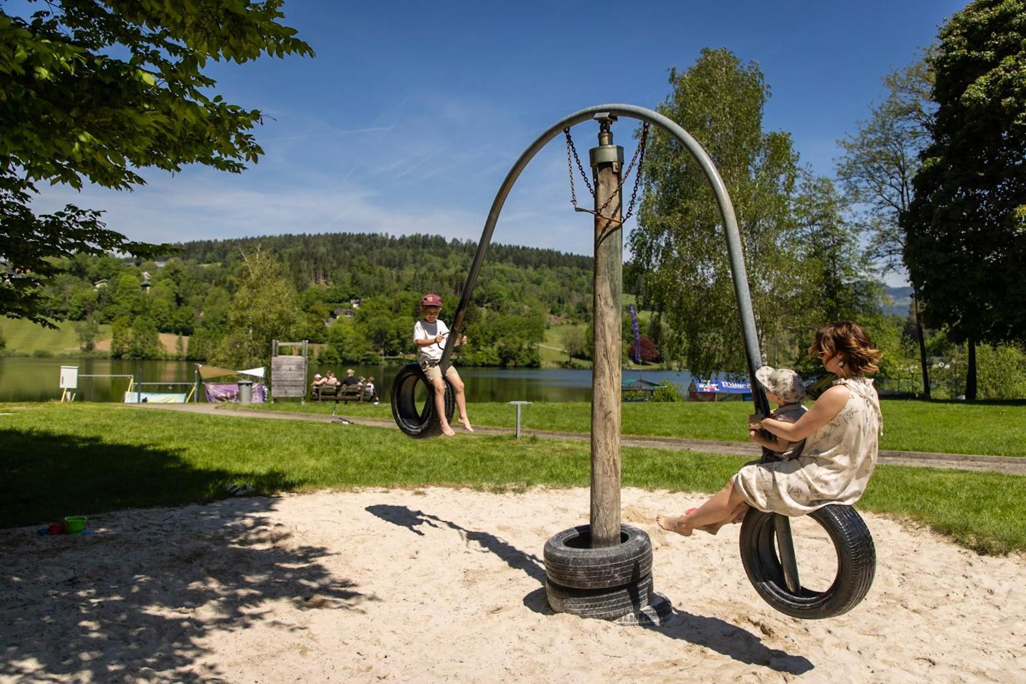 Feriendorf Am Maltschacher See Фельдкирхен  Экстерьер фото